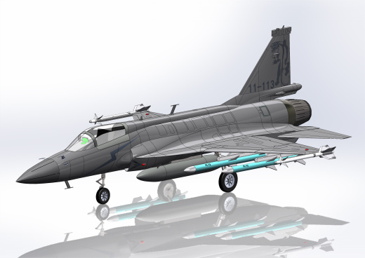 成都JF-17（FC-1）雷霆战机缩略图